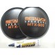 2 - Protetor Calota Para Alto Falante MetalVox MTX-500 135MM + Cola